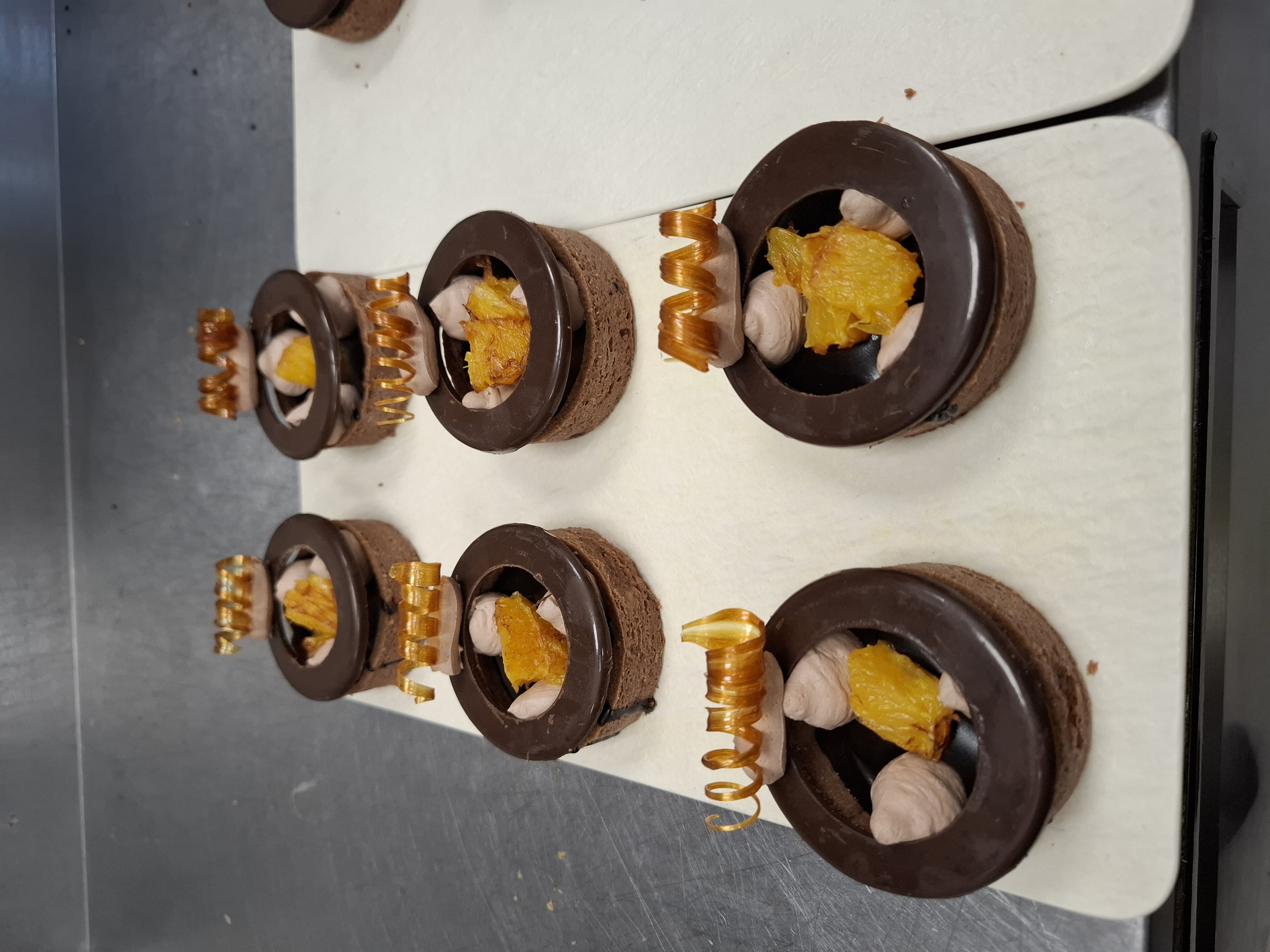 Dark Chocolate Opera Cake