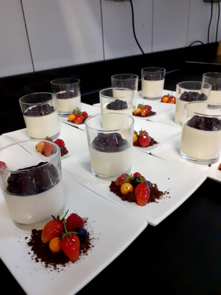 Individual Berry Mousse Cups